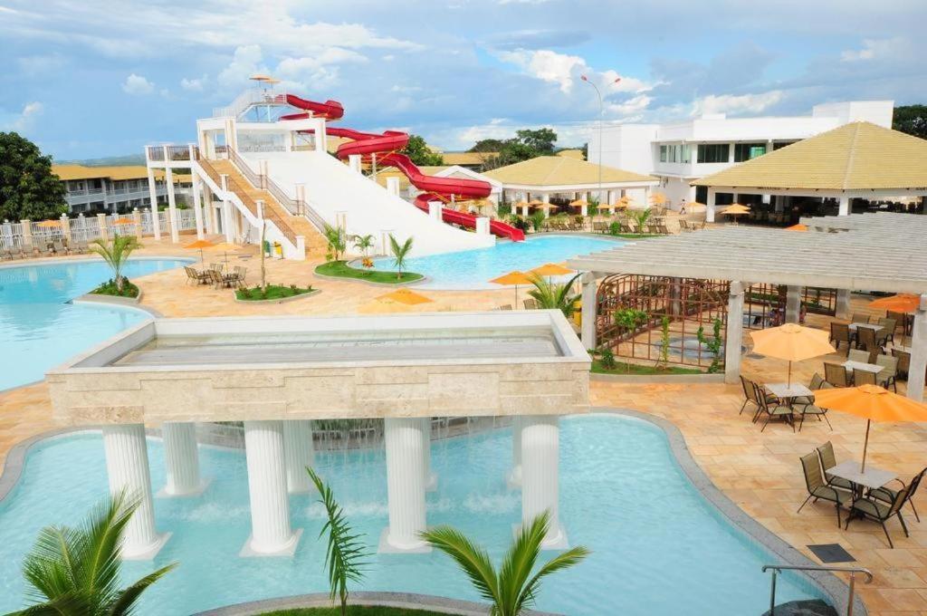 Lacqua Diroma Oficial - Diroma Acqua Park Incluido - Com Roupa De Cama E Banho Caldas Novas Extérieur photo