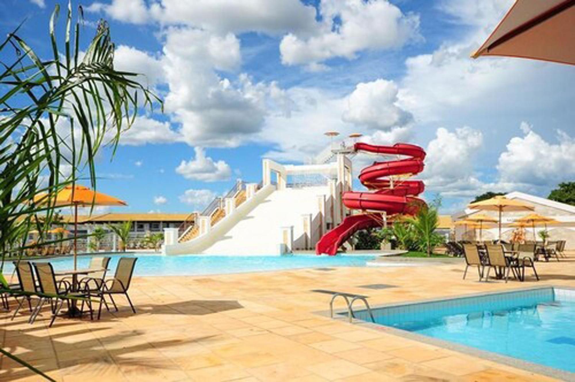 Lacqua Diroma Oficial - Diroma Acqua Park Incluido - Com Roupa De Cama E Banho Caldas Novas Extérieur photo