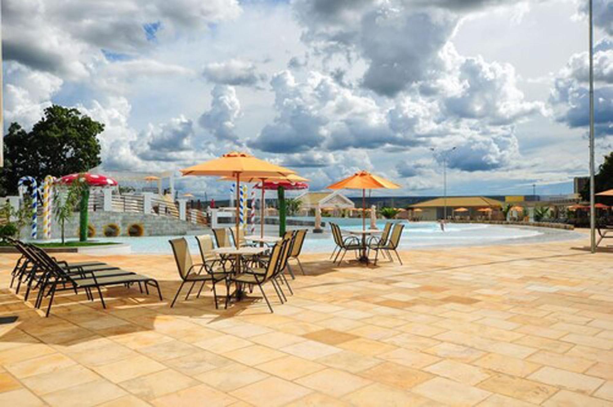 Lacqua Diroma Oficial - Diroma Acqua Park Incluido - Com Roupa De Cama E Banho Caldas Novas Extérieur photo