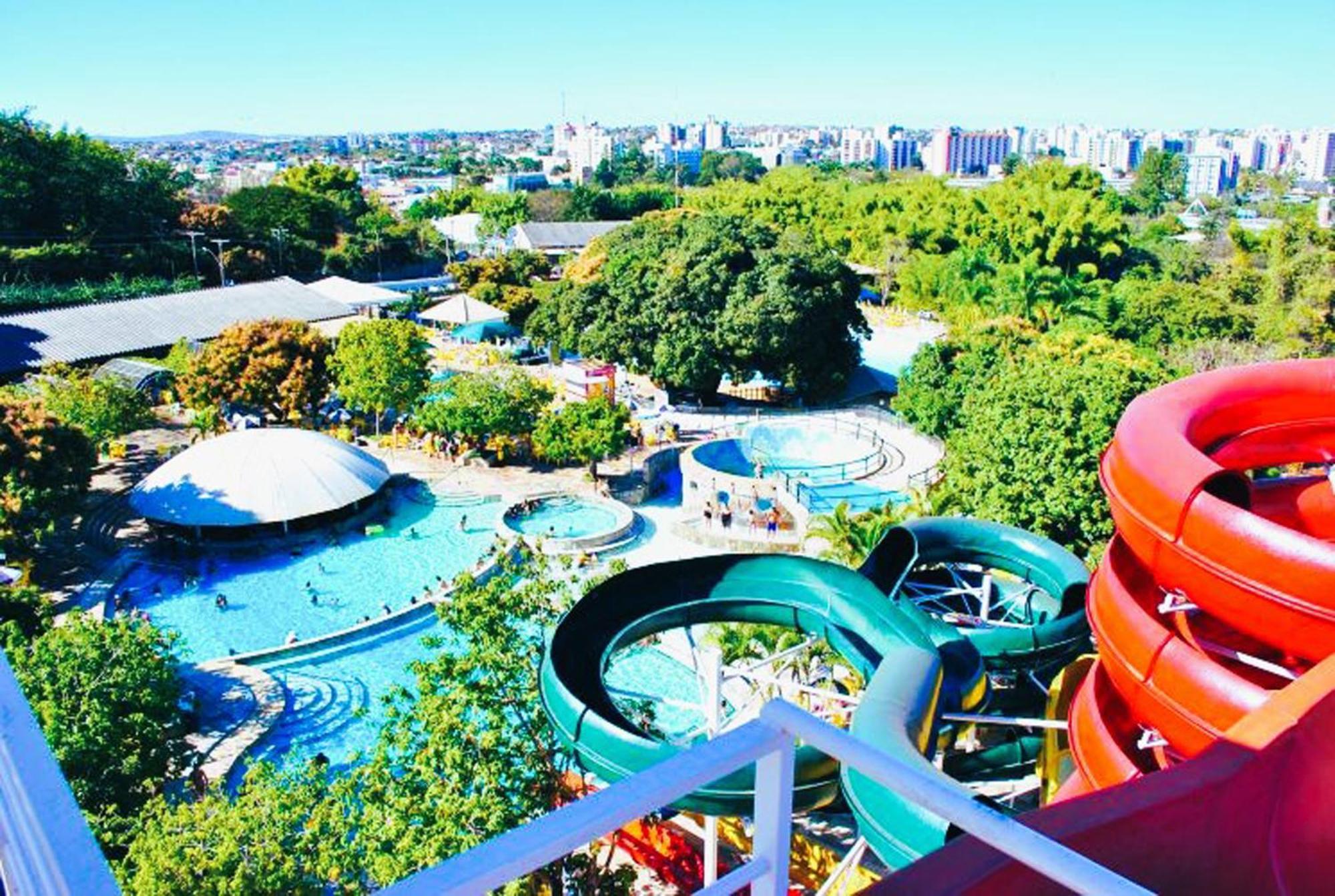 Lacqua Diroma Oficial - Diroma Acqua Park Incluido - Com Roupa De Cama E Banho Caldas Novas Extérieur photo