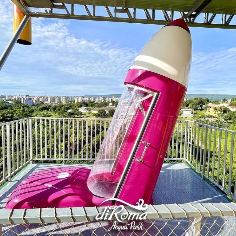 Lacqua Diroma Oficial - Diroma Acqua Park Incluido - Com Roupa De Cama E Banho Caldas Novas Extérieur photo