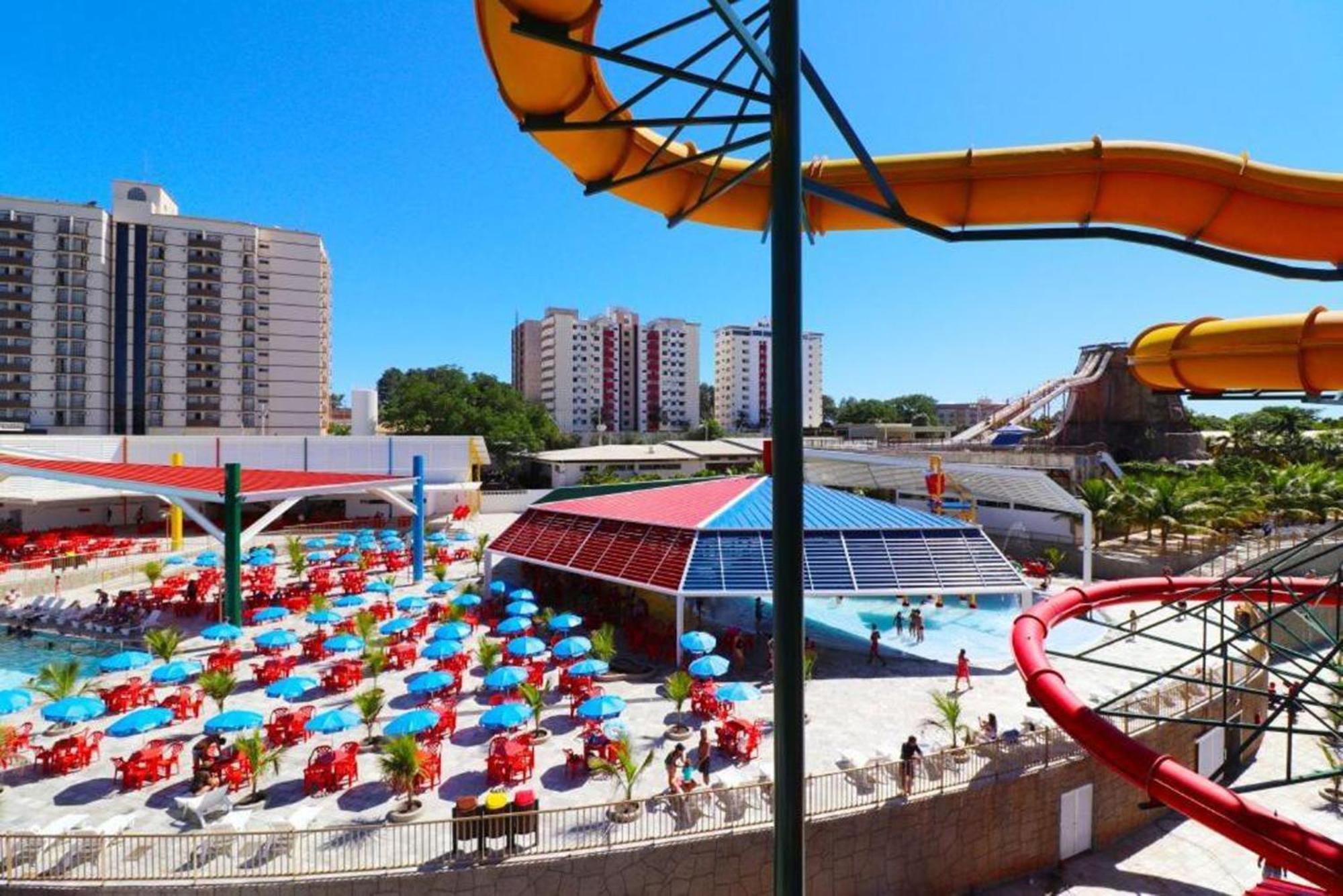 Lacqua Diroma Oficial - Diroma Acqua Park Incluido - Com Roupa De Cama E Banho Caldas Novas Extérieur photo